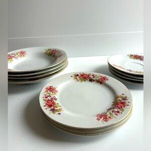 Sea Gull Fine China Flower Plate Set Made in China